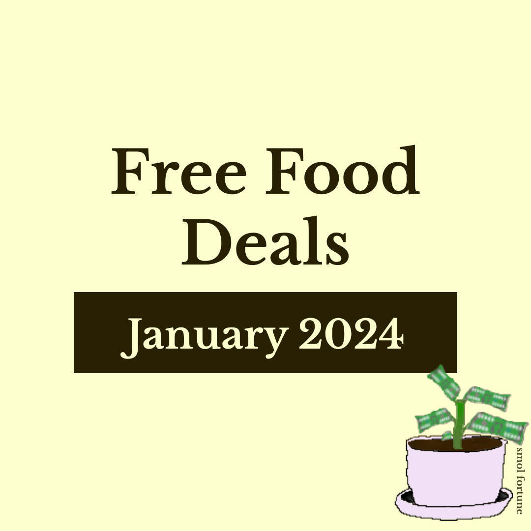 Free Food, Drinks, & More – January 2024