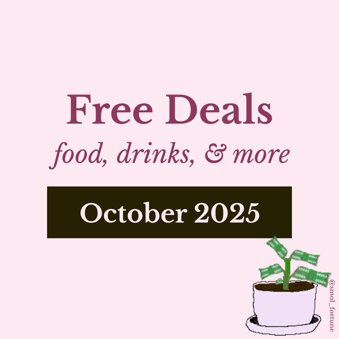 Free Food, Drinks, & More – October 2025